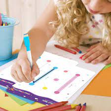 Pages Reusable Tracing Line book to improve HAND WRITING For 2+ Years kids + (FREE Learning